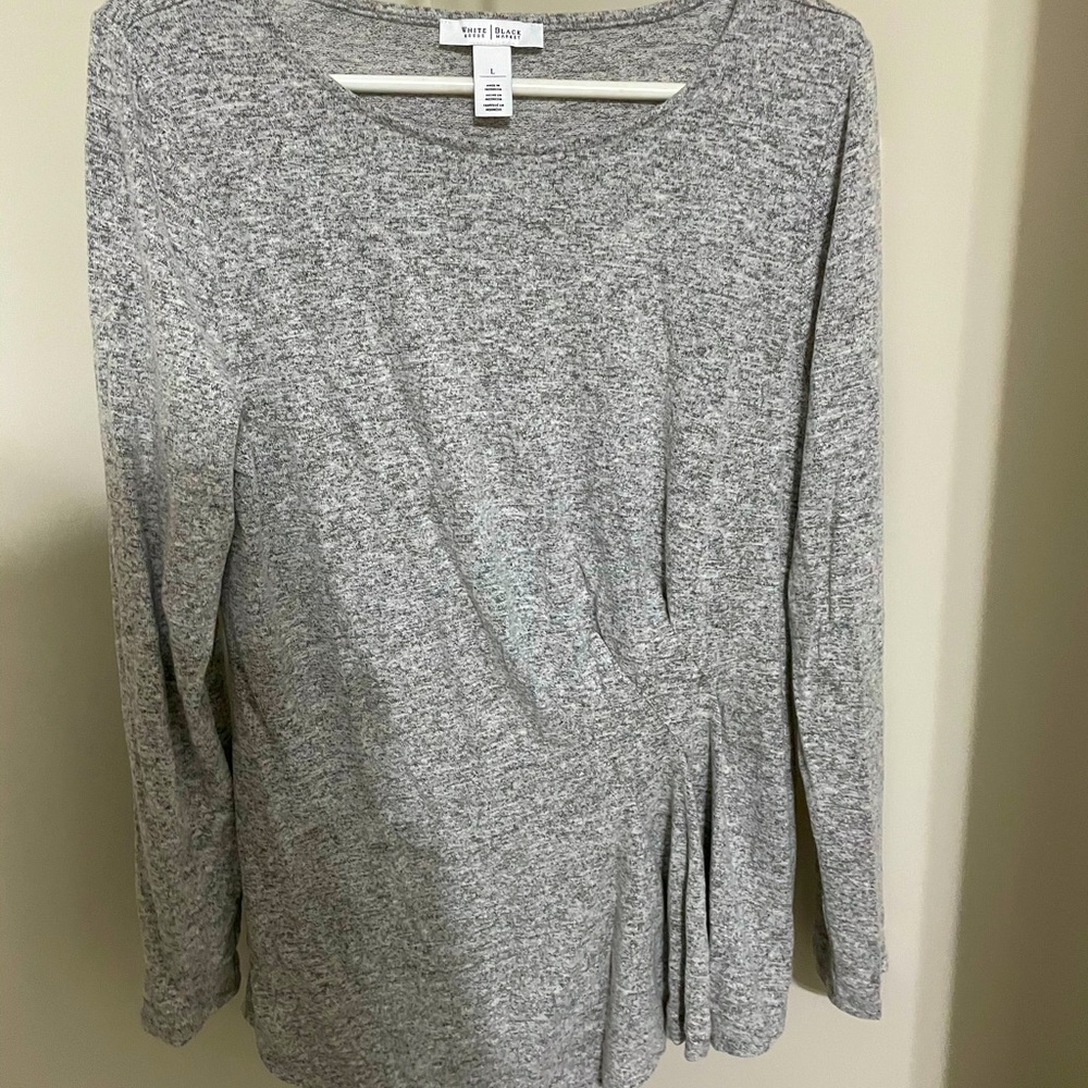 Light grey White House Black Market sweater